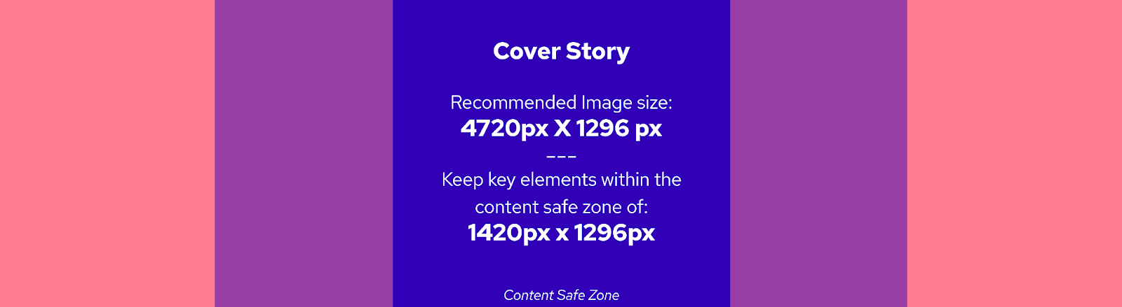 Cover story template