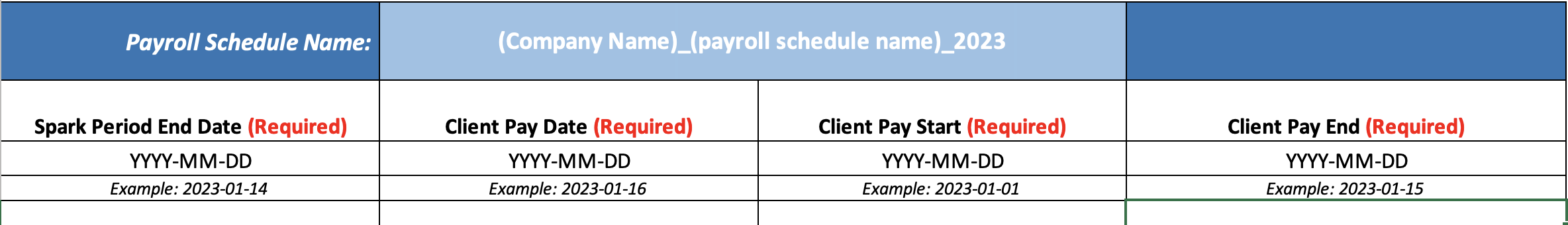 How do I update payroll schedules? – B-Hive